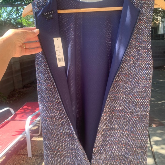 NWT Theory sleeveless silk dress size 6 - Picture 2 of 16